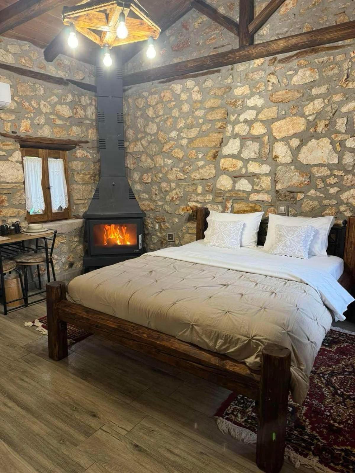 Agios Ioannis  Traditional Stone Guesthouse מראה חיצוני תמונה