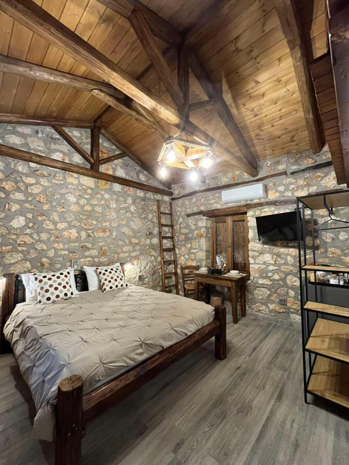 Agios Ioannis  Traditional Stone Guesthouse מראה חיצוני תמונה